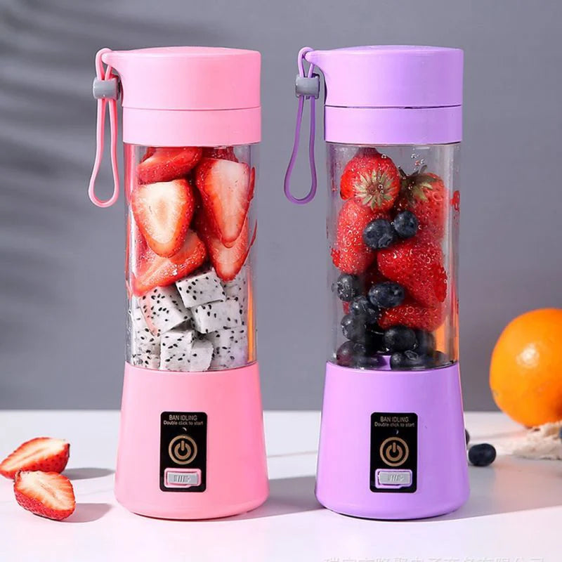Portable USB Rechargeable Mini Juicer Blender