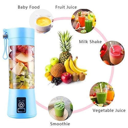 Portable USB Rechargeable Mini Juicer Blender