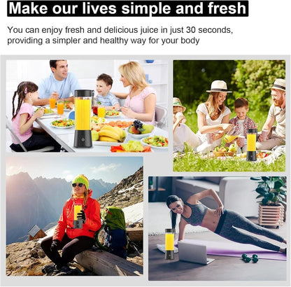 Portable USB Rechargeable Mini Juicer Blender